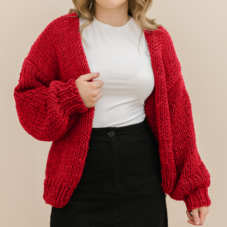 Loop Me In Cardigan Knit Kit