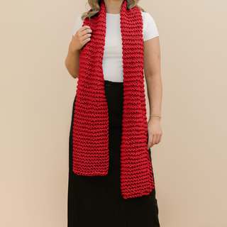 Cold Shoulder Scarf Knit Kit