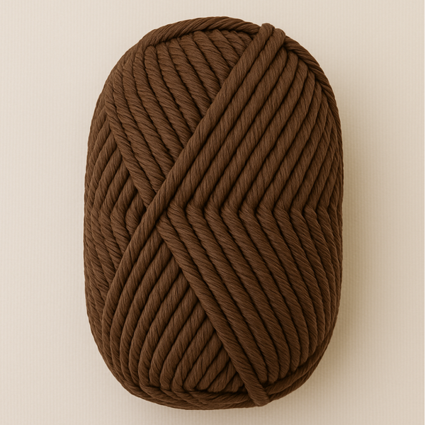 Chunky Acrylic Yarn - Cocoa