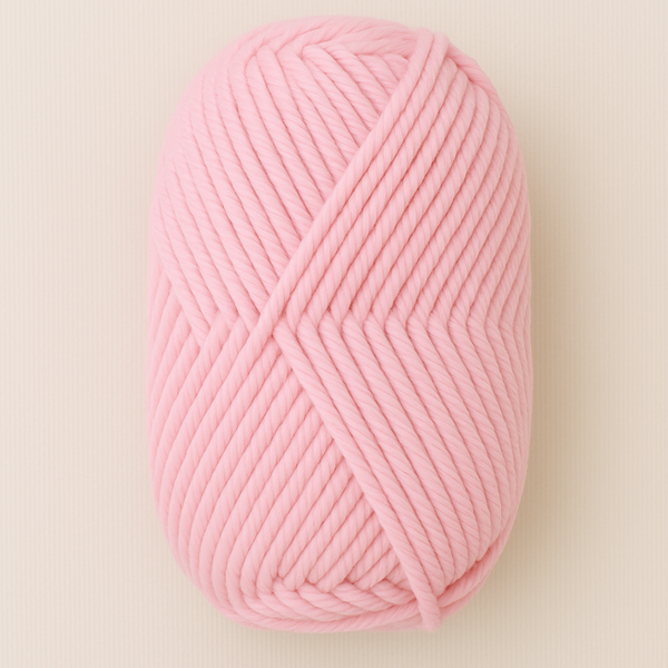 Chunky Acrylic Yarn - Pink Lemonade