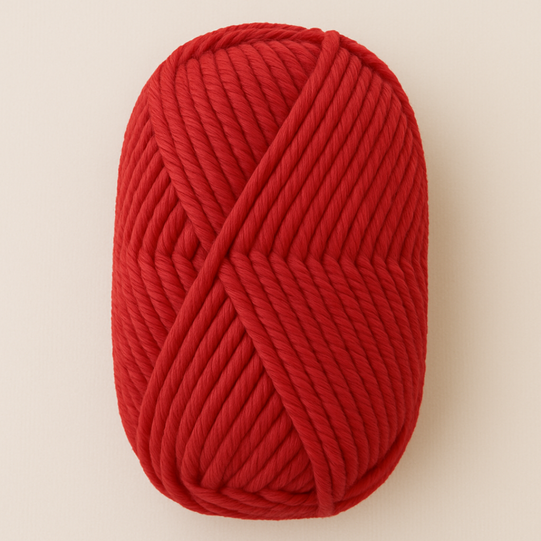 Chunky Acrylic Yarn - Strawberry