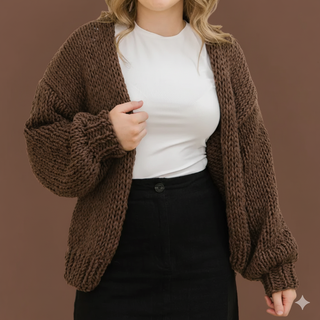 Loop Me In Cardigan Knit Kit