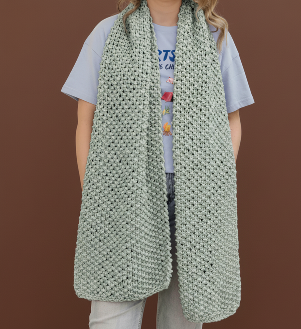 Wrap Battle Scarf Knit Kit