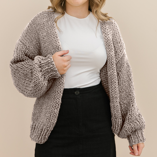 Loop Me In Cardigan Knit Kit