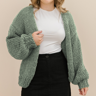 Loop Me In Cardigan Knit Kit
