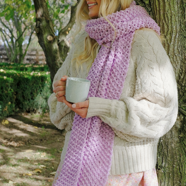 Wrap Battle Scarf Knit Kit
