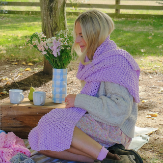 Wrap Battle Scarf Knit Kit